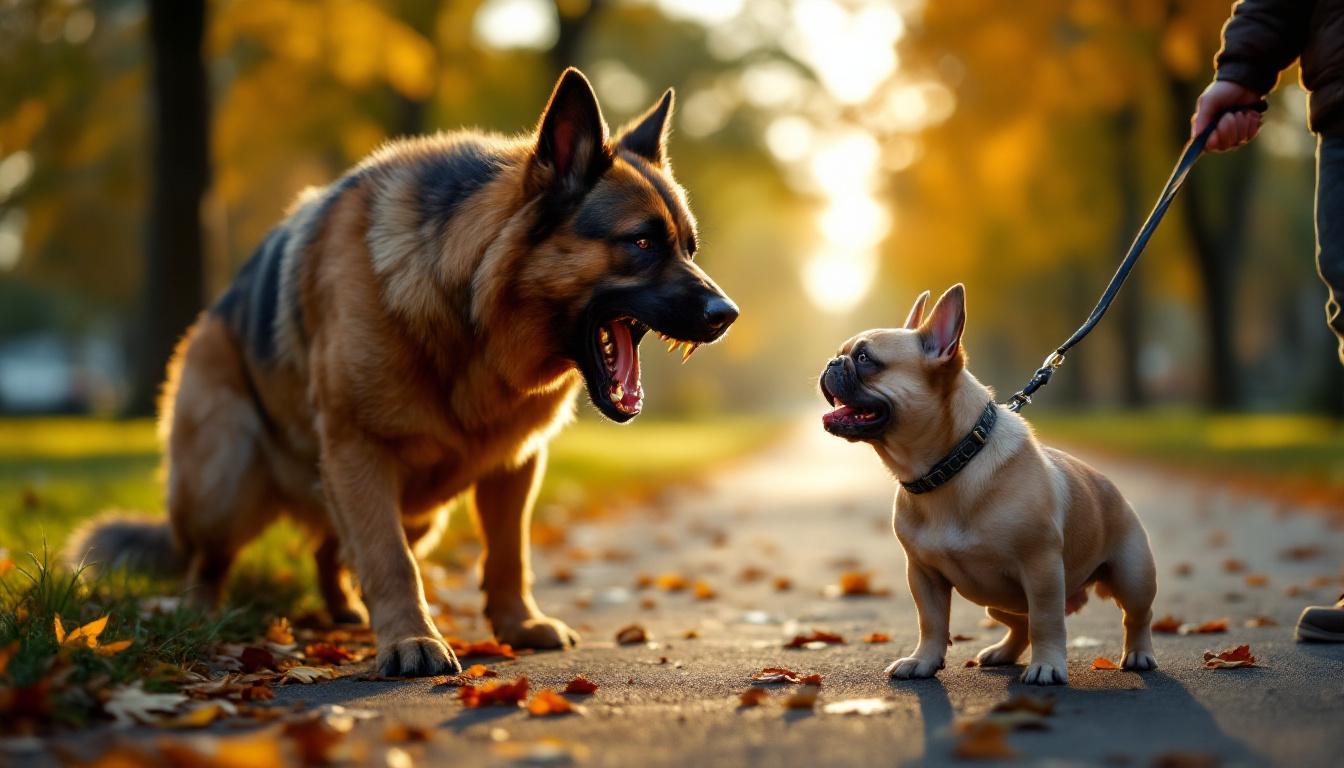 Dealing with Loose Aggressive Dogs on Walks