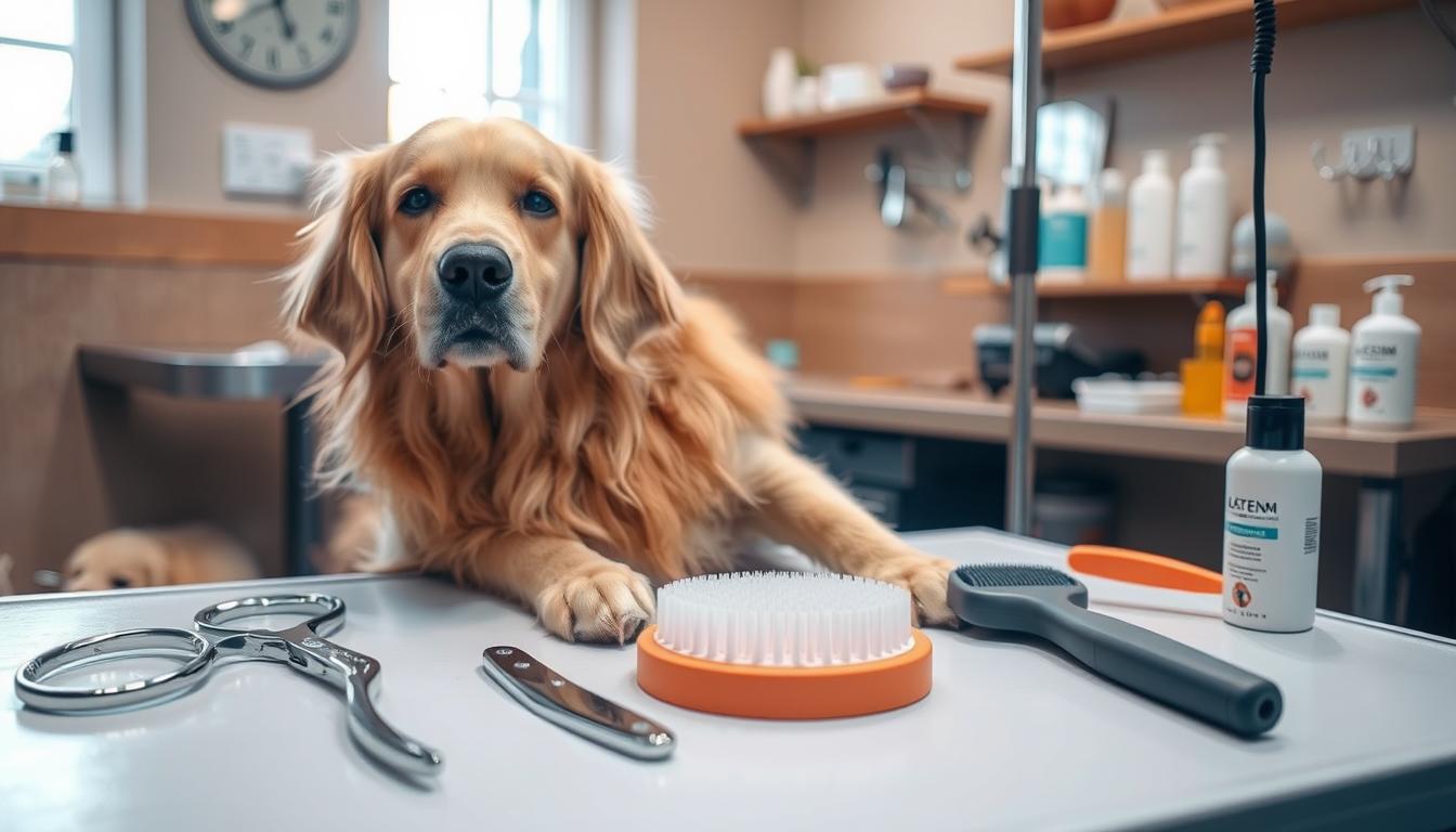 easiest way to groom a dog