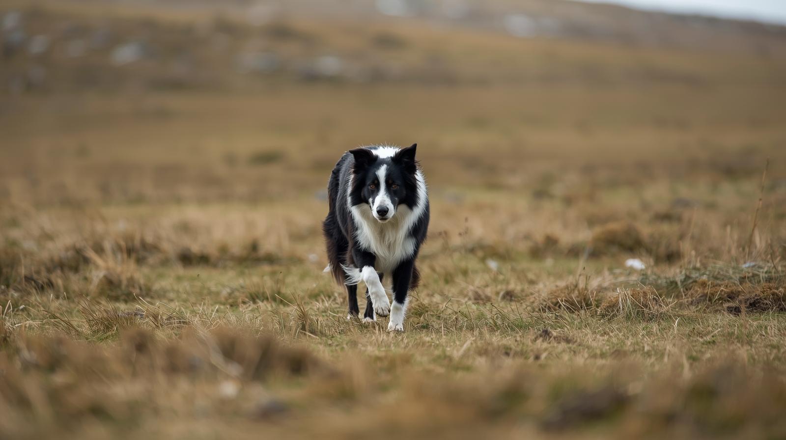 Walking Border Collies