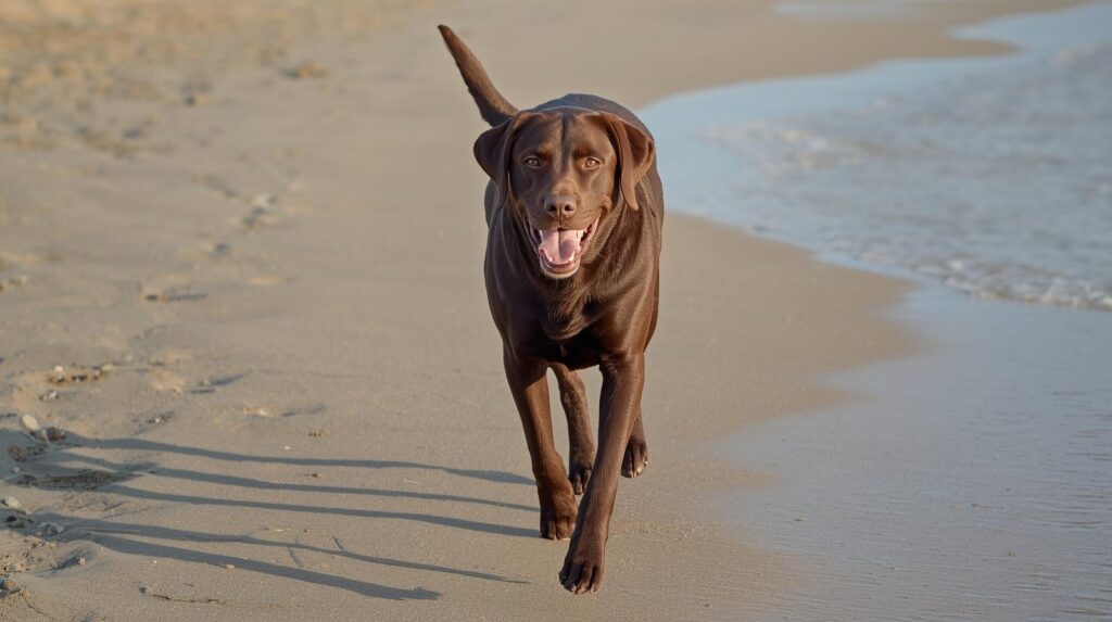 Why Chocolate Labs Are Actually Brown