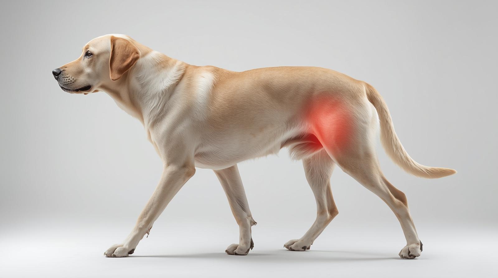Labrador hip dysplasia symptoms