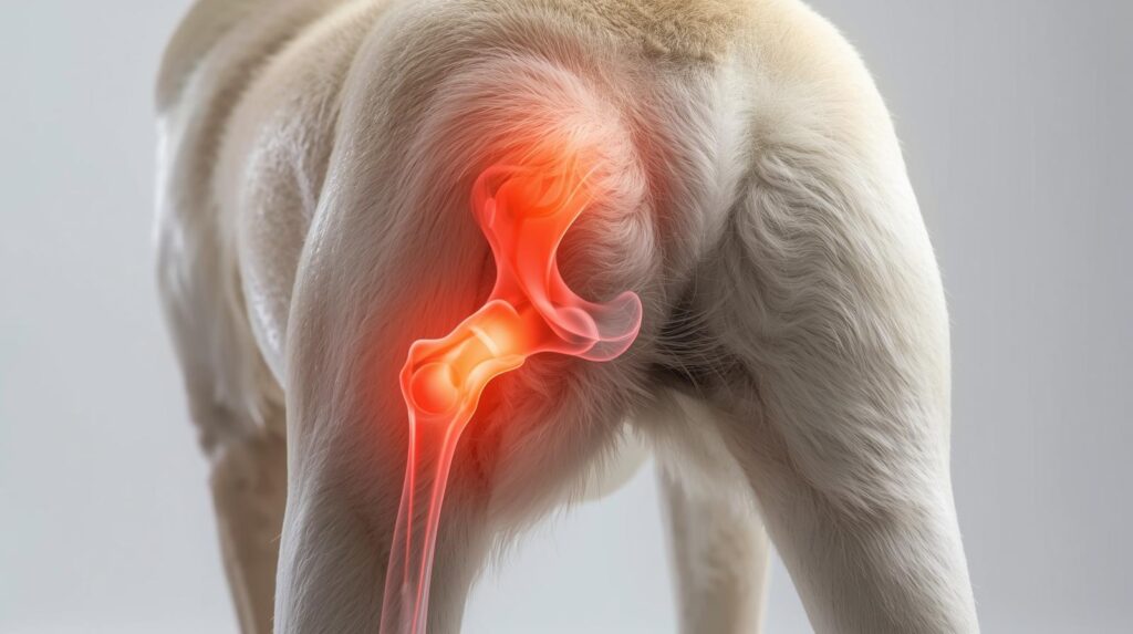 Labrador hip dysplasia symptoms