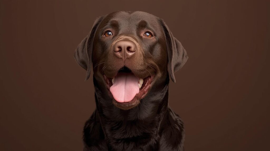 Why Chocolate Labs Are Actually Brown