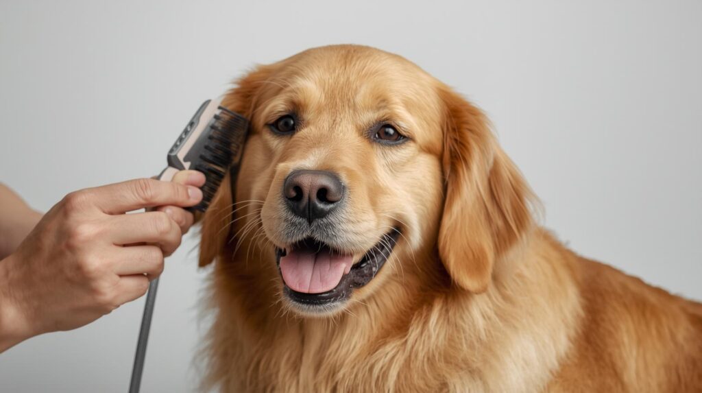 Easiest way to groom a dog