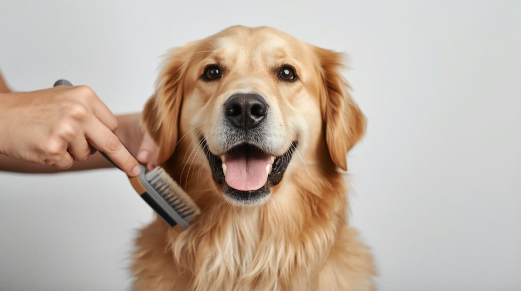 Easiest way to groom a dog