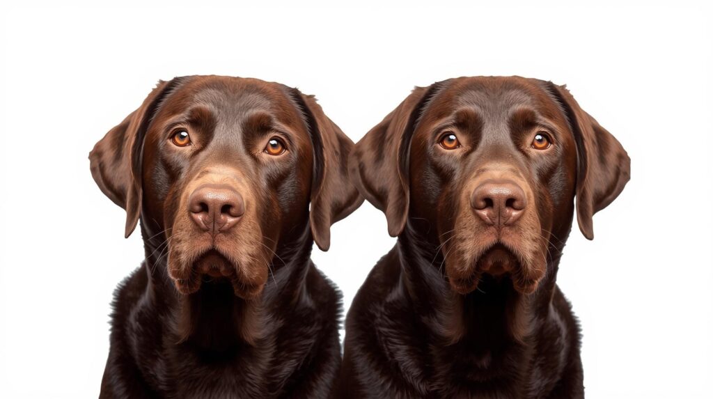 Why Chocolate Labs Are Actually Brown