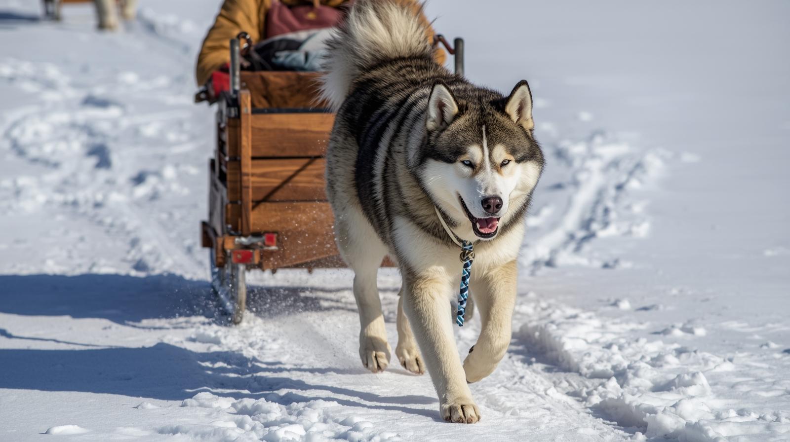 How much exercise does an Alaskan Malamute need?